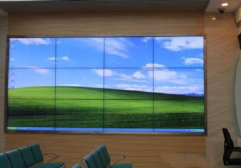 清丰液晶拼接屏的另类用法。